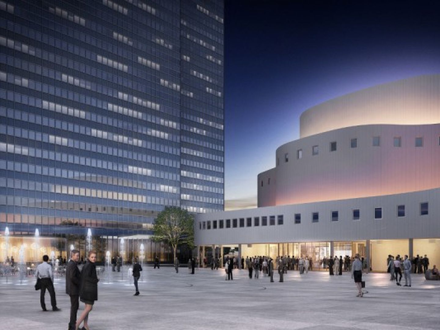 Das Düsseldorfer Schauspielhaus, auch D'haus genannt.
