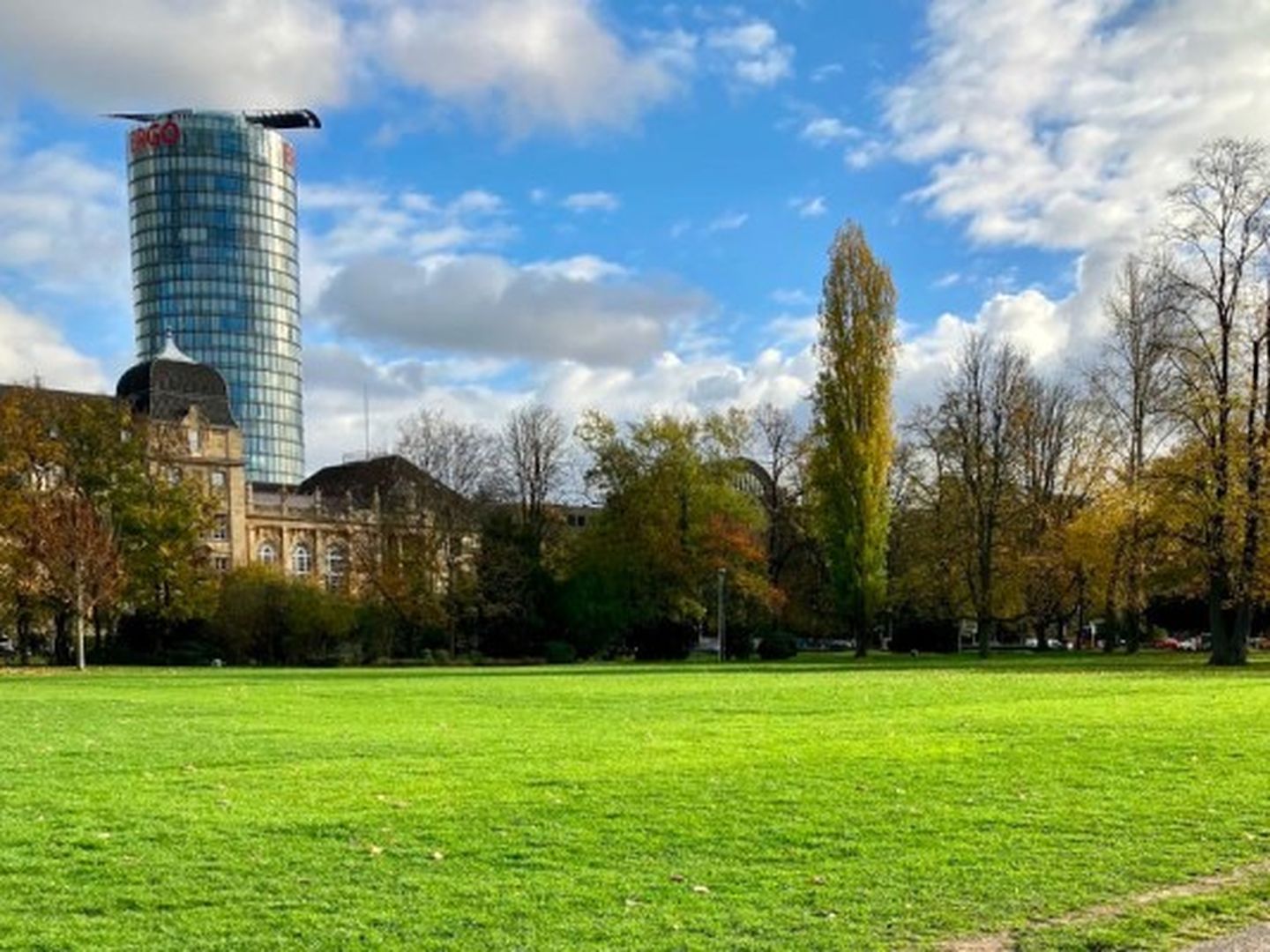 Die Reinwiesen in Düsseldorf Pempelfort. © Stadtwerke Düsseldorf