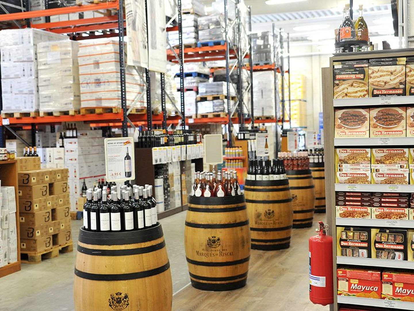 Spanischen Wein und eine Fülle an landestypischen Spezialitäten gibt es im Spanischen Garten in Düsseldorf.