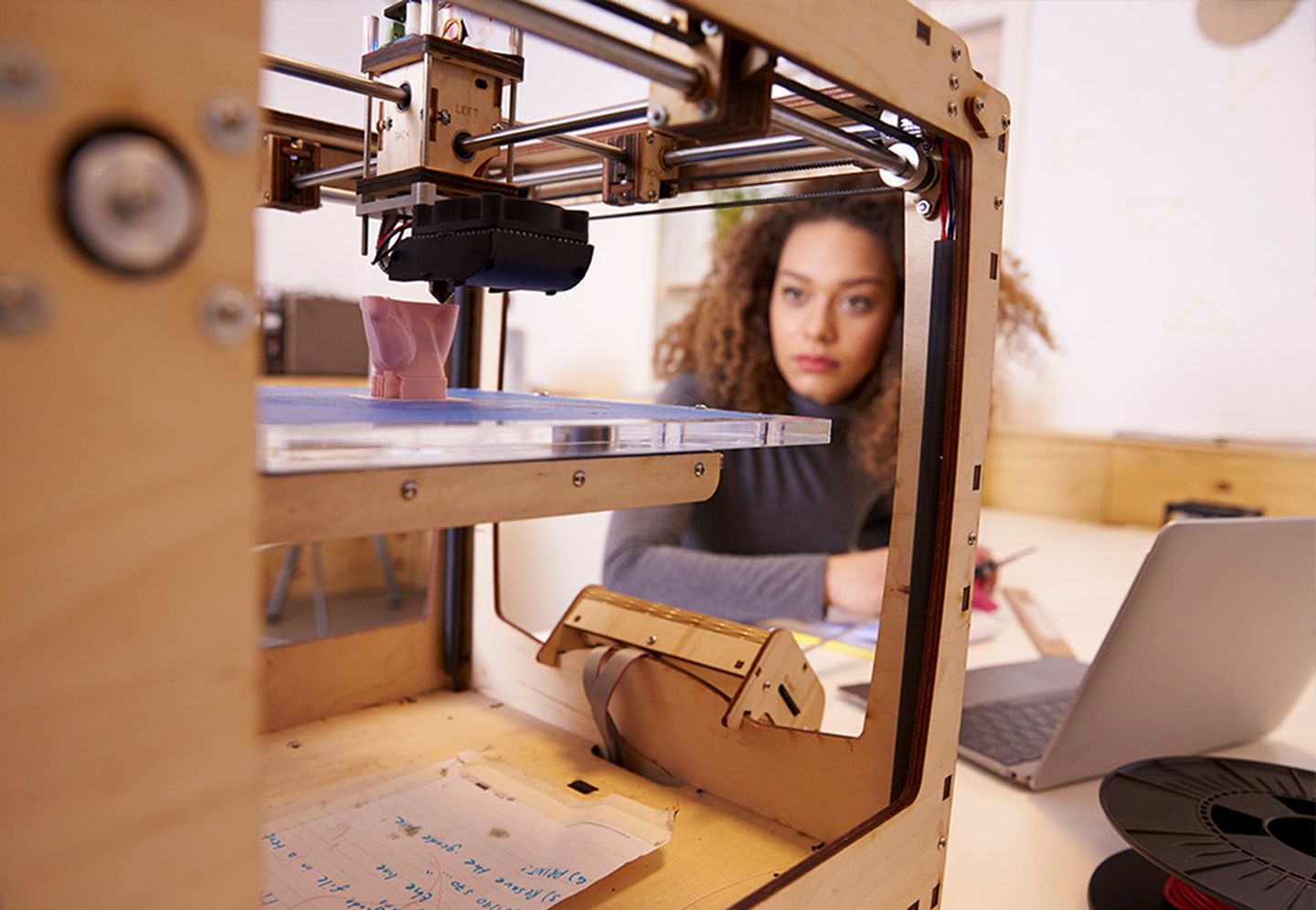 Mit der passenden Hardware kann man auch zu Hause kleine Kunstwerke aus dem 3-D-Drucker zaubern.