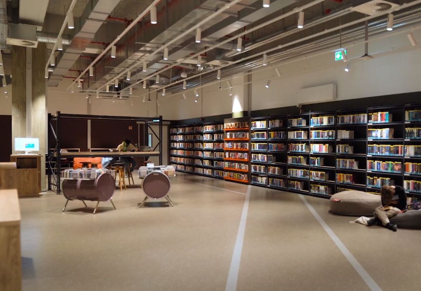 Gemütlich Lesen in der Düsseldorfer Zentralbibliothek