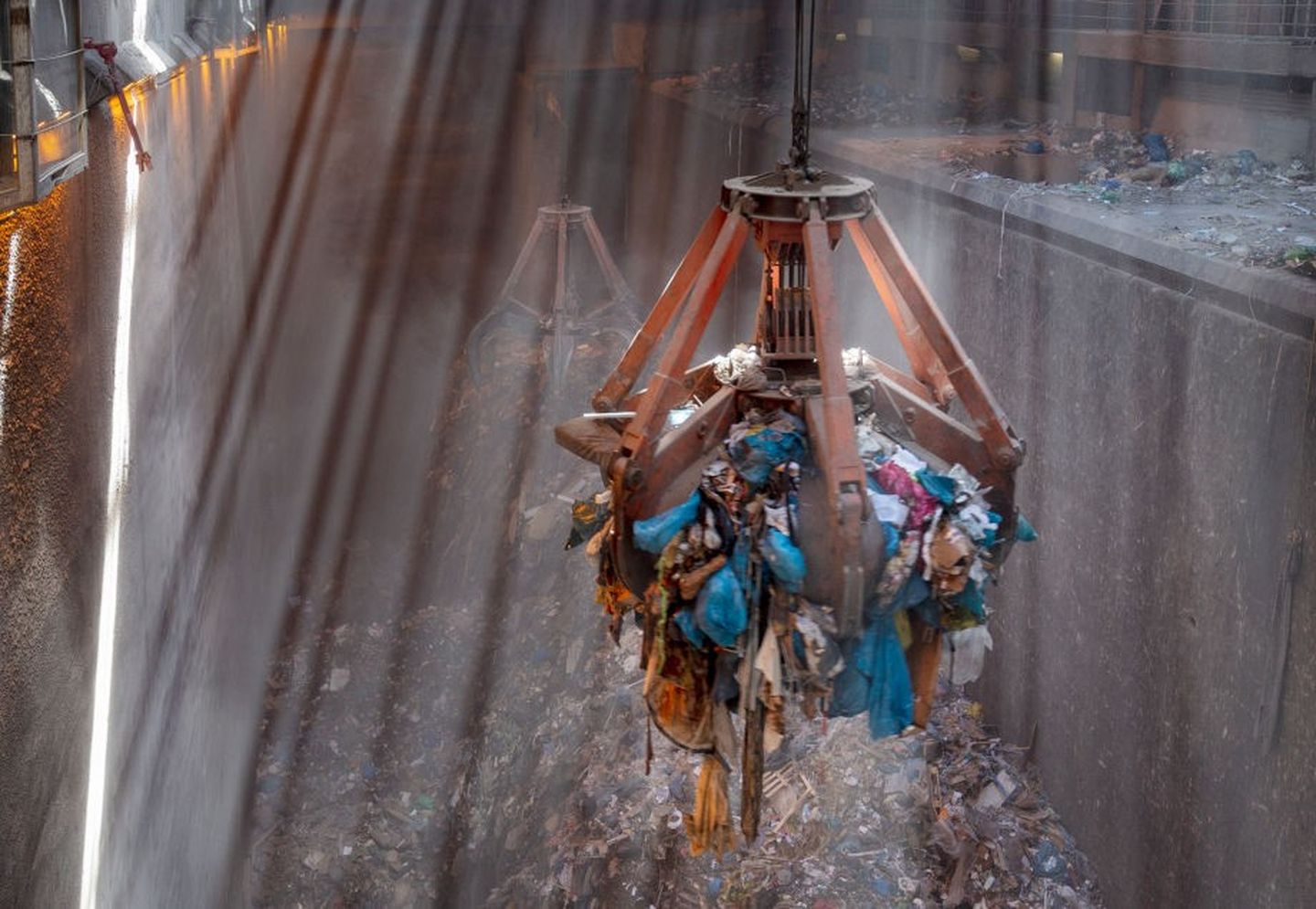 Kreislaufwirtschaft: Recycling von Wertstoffen.