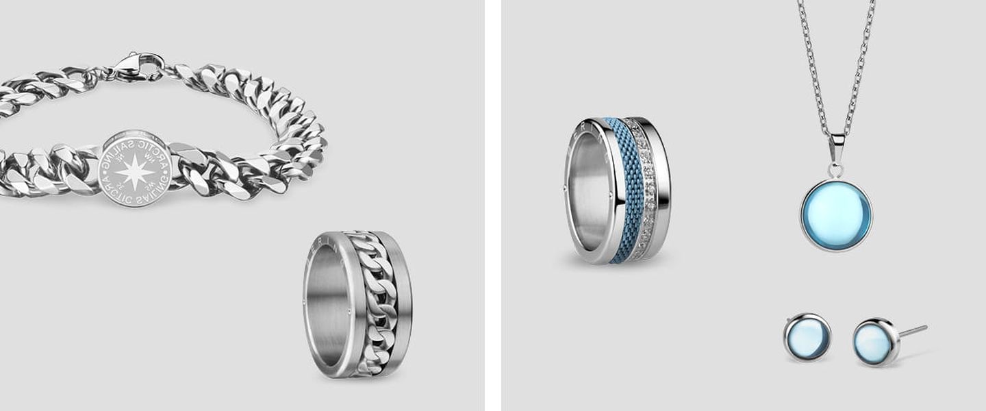 Diverser Silberschmuck von Bering