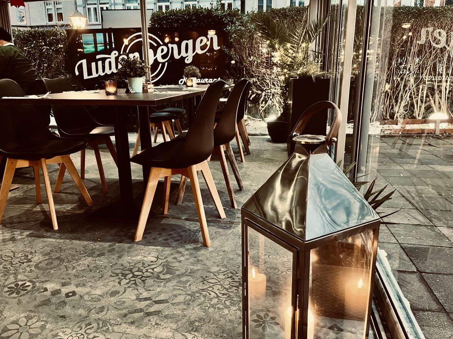 Wintergarten des Restaurant Ludenberger