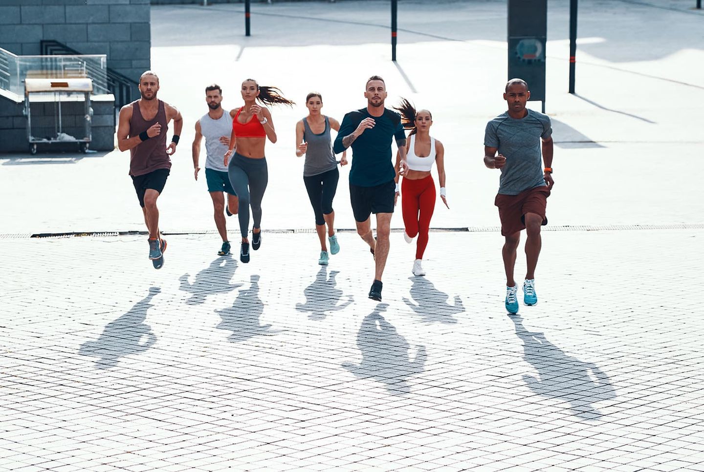 Kinder laufen bei Kö-Lauf Marathon