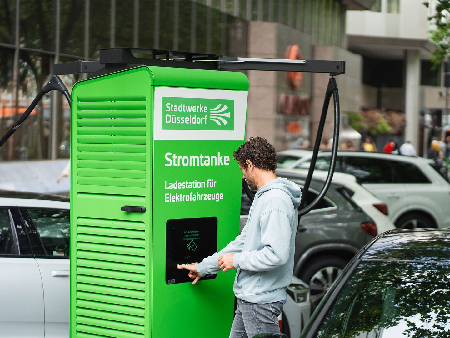 DC-Laden: Schnellladestation in Düsseldorf