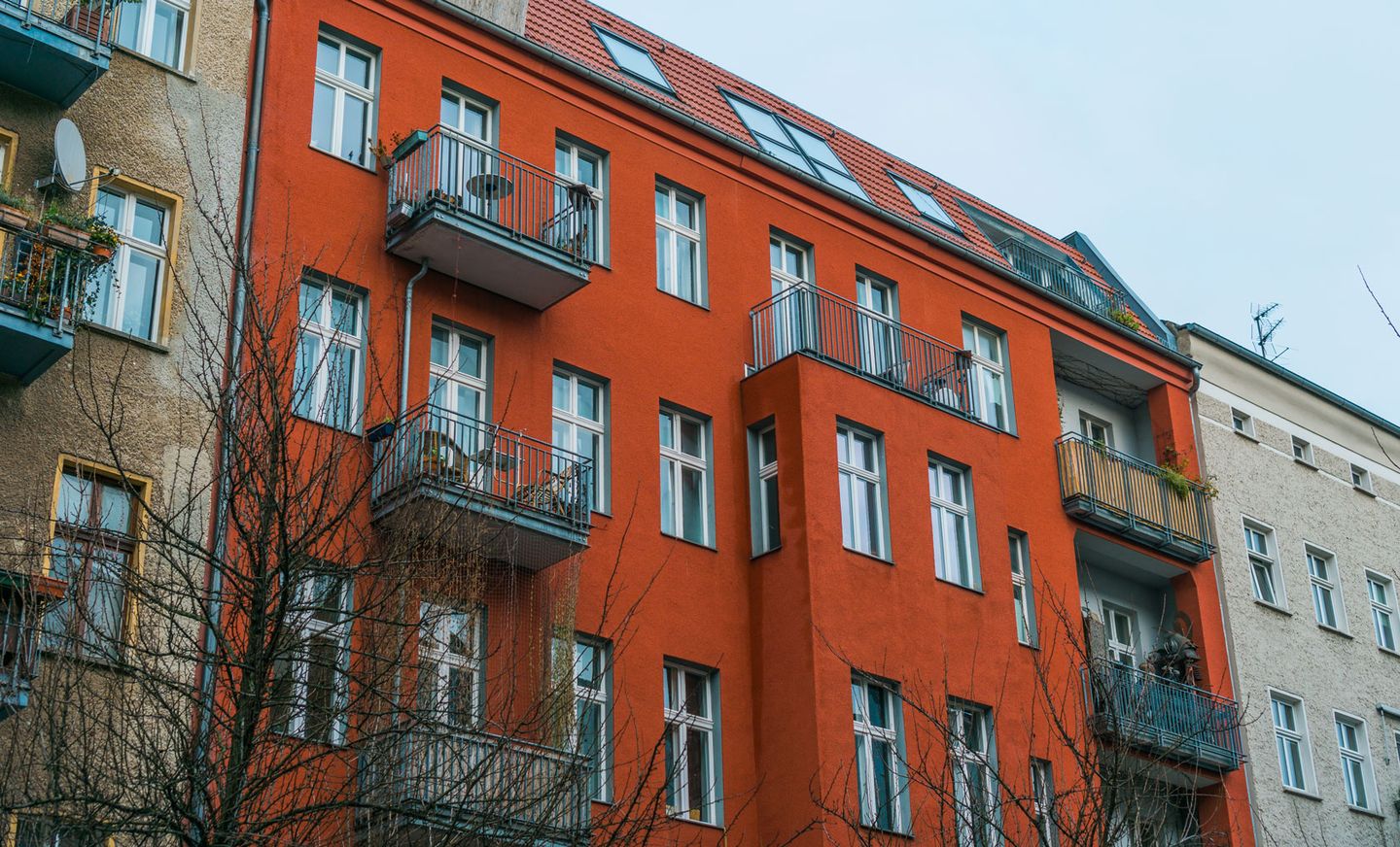 Ein Mehrfamilienhaus in Düsseldorf