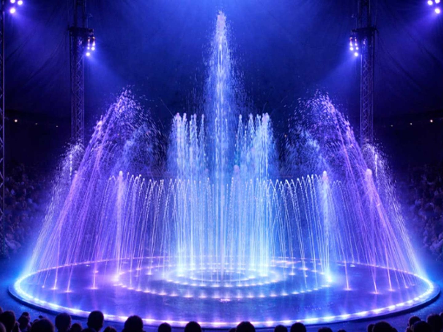 Wasserspiele bei ATLANTIS