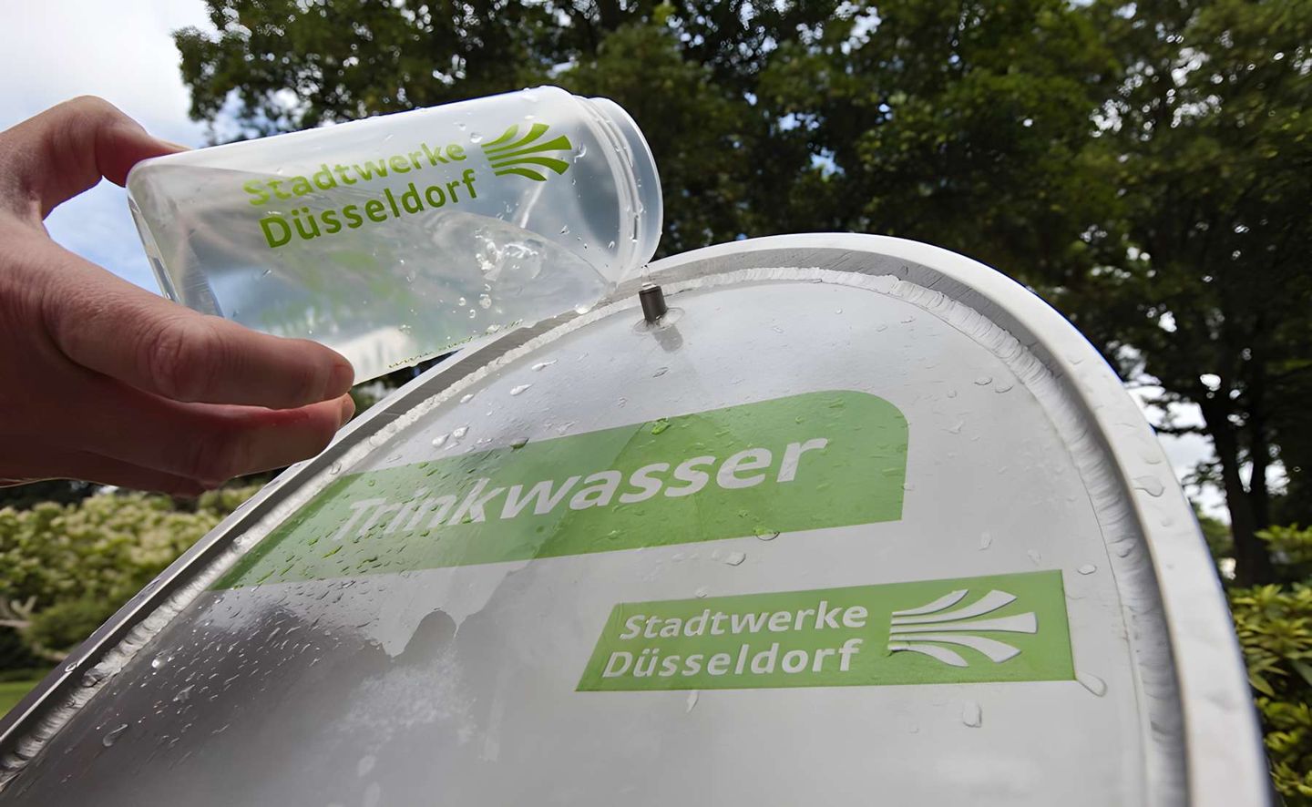 Trinkwasserbrunnen der Stadtwerke Düsseldorf