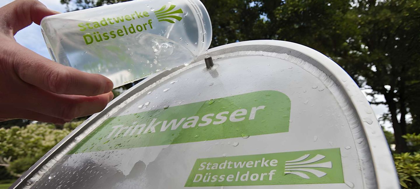 Trinkwasserbrunnen der Stadtwerke Düsseldorf