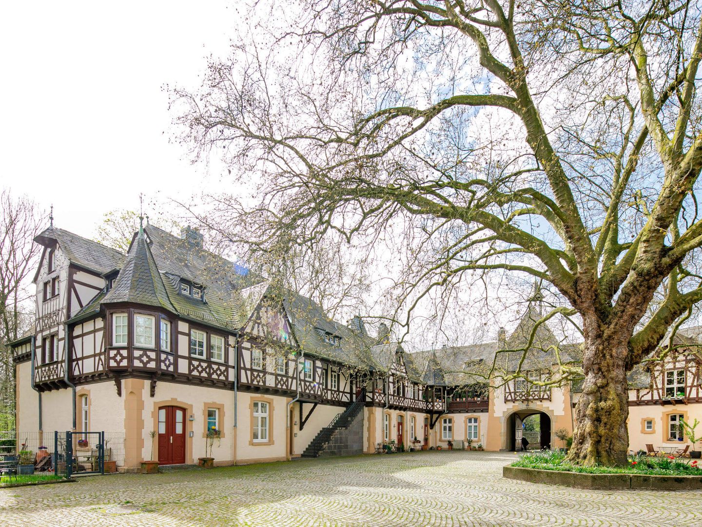 Nebengebäude des Schloss Eller © Stadtwerke Düsseldorf