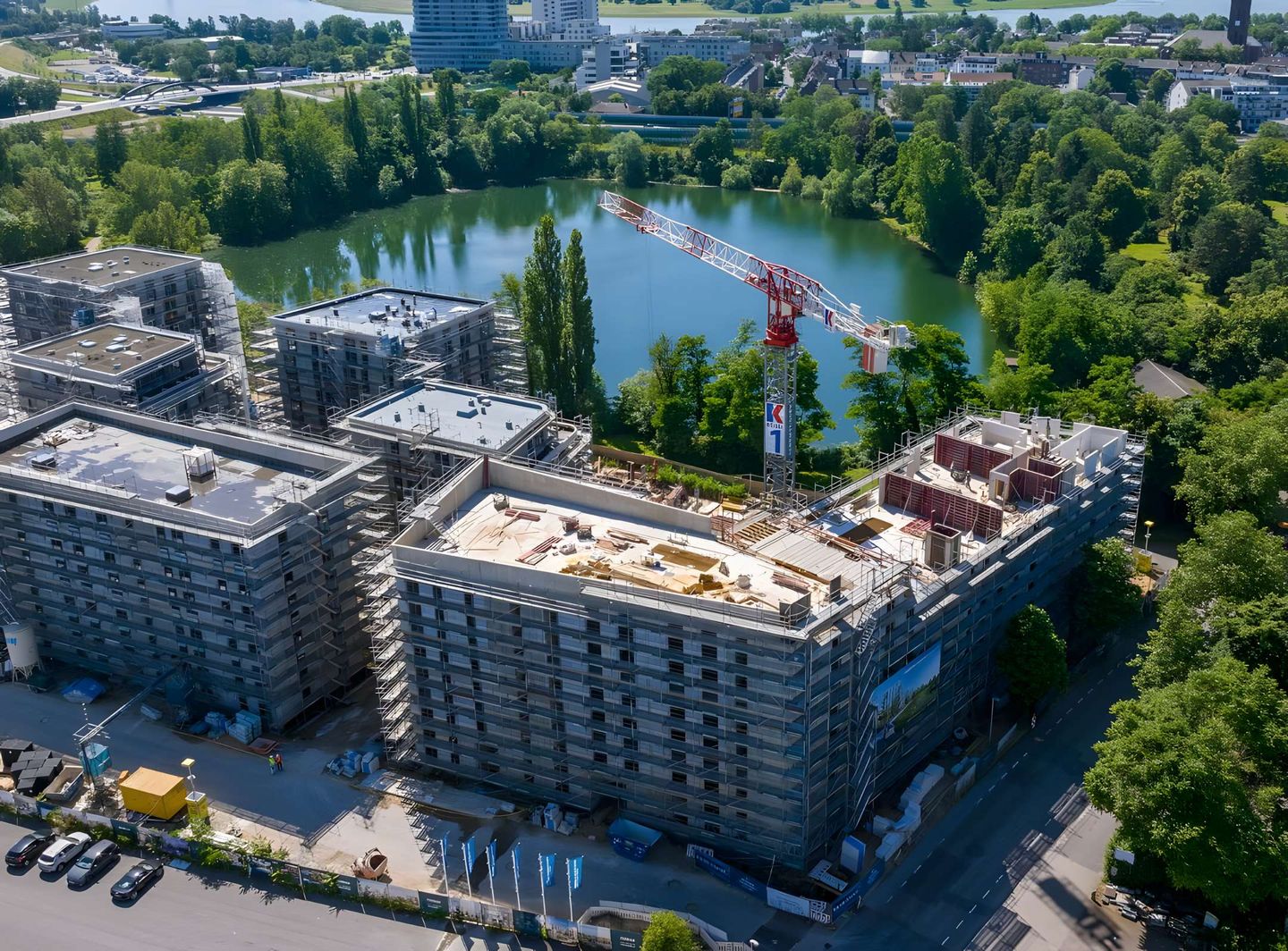 PANDION NEXT an der Völklinger Straße in Unterbilk