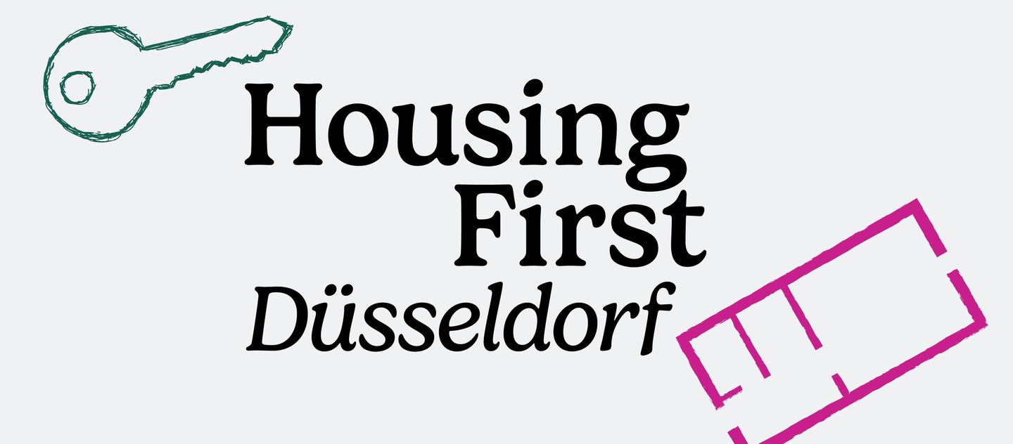 Housing First Düsseldorf Logo Housing First Düsseldorf e.V.