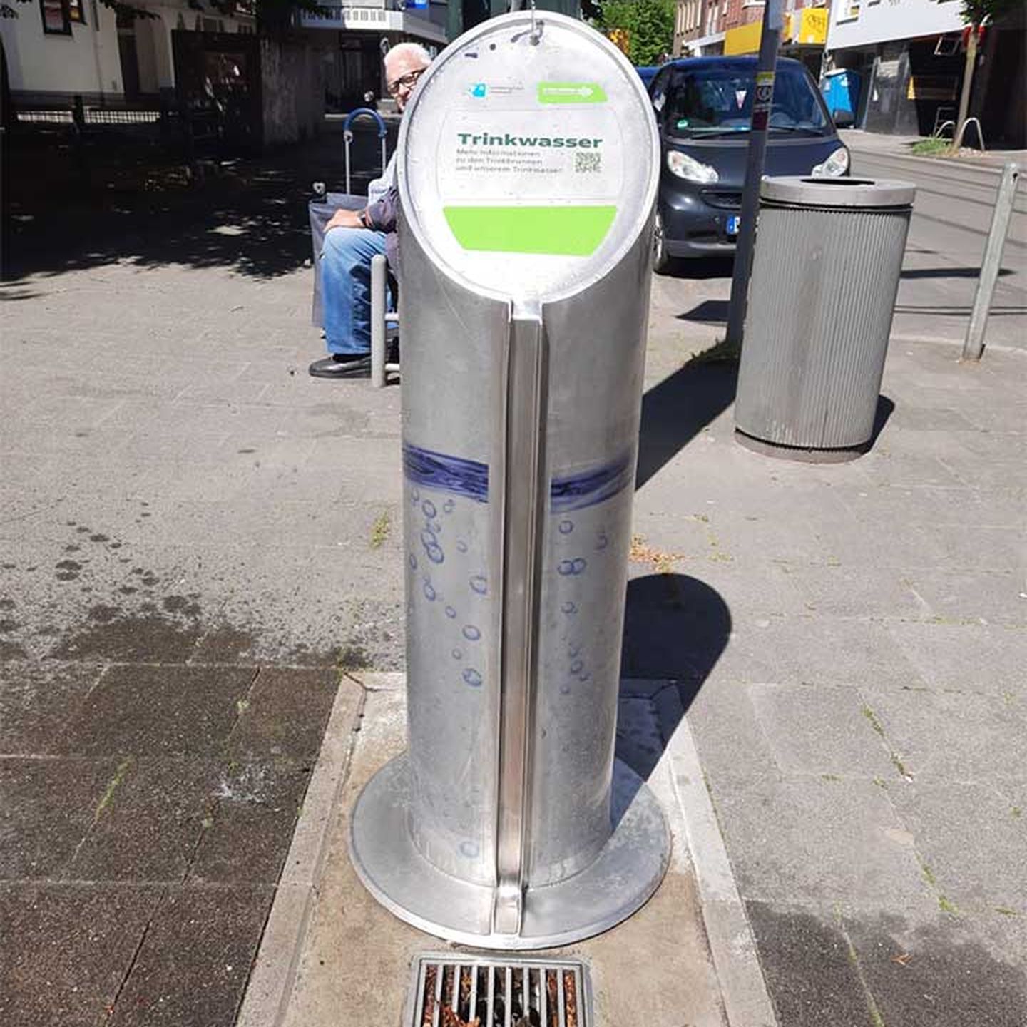 Trinkbrunnen in der Heyestraße