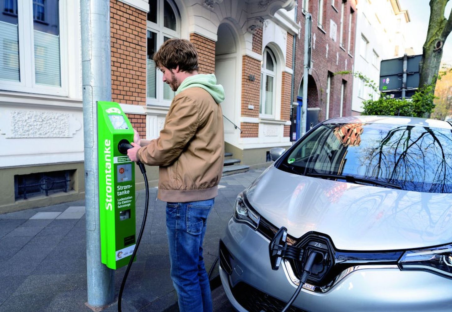 AC-Laden: Normalladestation in Düsseldorf