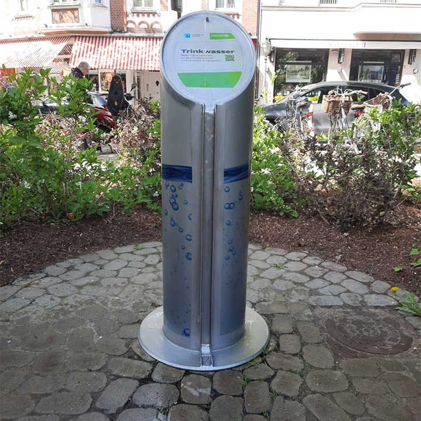 Trinkbrunnen am Barbarossaplatz in Düsseldorf
